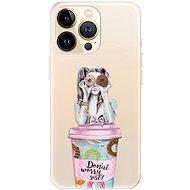 iSaprio Donut Worry for iPhone 13 Pro Max - Phone Cover