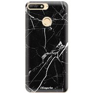 iSaprio Black Marble for Huawei Y6 Prime 2018 - Phone Cover