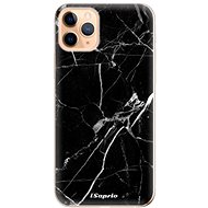 iSaprio Black Marble for iPhone 11 Pro Max - Phone Cover