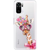 iSaprio Lady Giraffe for Xiaomi Redmi Note 10 / Note 10S - Phone Cover