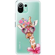 iSaprio Lady Giraffe for Xiaomi Mi 11 Lite - Phone Cover