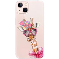 iSaprio Lady Giraffe for iPhone 13 - Phone Cover