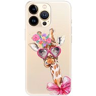 iSaprio Lady Giraffe for iPhone 13 Pro - Phone Cover