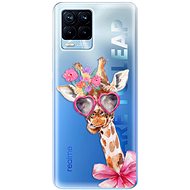 iSaprio Lady Giraffe for Realme 8 / 8 Pro - Phone Cover