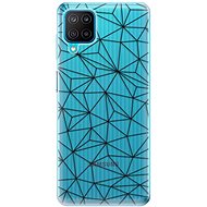 iSaprio Abstract Triangles 03 - black for Samsung Galaxy M12 - Phone Cover