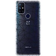 iSaprio Abstract Triangles 03 - black for OnePlus Nord N10 5G - Phone Cover