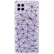 iSaprio Abstract Triangles 03 - black for Samsung Galaxy A22 - Phone Cover