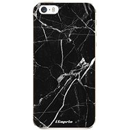 iSaprio Black Marble for iPhone 5/5S/SE - Phone Cover