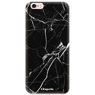 iSaprio Black Marble for iPhone 6 Plus - Phone Cover
