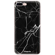 iSaprio Black Marble for iPhone 7 Plus / 8 Plus - Phone Cover