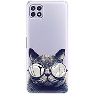 iSaprio Crazy Cat 01 for Samsung Galaxy A22 5G - Phone Cover