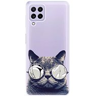 iSaprio Crazy Cat 01 for Samsung Galaxy A22 - Phone Cover