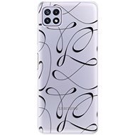 iSaprio Fancy - black for Samsung Galaxy A22 5G - Phone Cover