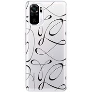 iSaprio Fancy - black for Xiaomi Redmi Note 10 / Note 10S - Phone Cover
