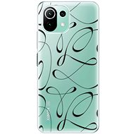 iSaprio Fancy - black for Xiaomi Mi 11 Lite - Phone Cover