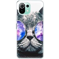 iSaprio Galaxy Cat for Xiaomi Mi 11 Lite - Phone Cover