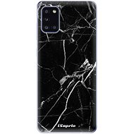iSaprio Black Marble for Samsung Galaxy A31 - Phone Cover
