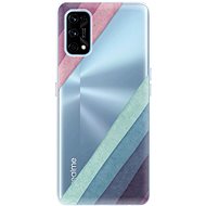 iSaprio Glitter Stripes 01 for Realme 7 Pro - Phone Cover