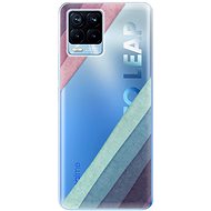 iSaprio Glitter Stripes 01 for Realme 8 / 8 Pro - Phone Cover