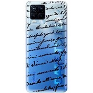 iSaprio Handwriting 01 - black for Realme 8 / 8 Pro - Phone Cover