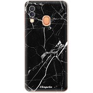 iSaprio Black Marble for Samsung Galaxy A40 - Phone Cover
