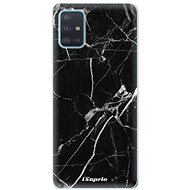 iSaprio Black Marble for Samsung Galaxy A51 - Phone Cover