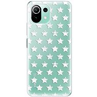 iSaprio Stars Pattern - white for Xiaomi Mi 11 Lite - Phone Cover