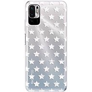 iSaprio Stars Pattern - white for Xiaomi Redmi Note 10 5G - Phone Cover