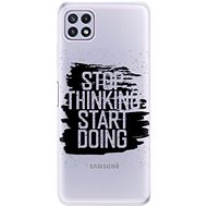 iSaprio Start Doing - black for Samsung Galaxy A22 5G - Phone Cover