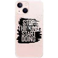 iSaprio Start Doing - black for iPhone 13 mini - Phone Cover