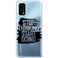 iSaprio Start Doing - black for Realme 7 Pro - Phone Cover