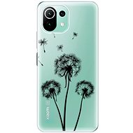 iSaprio Three Dandelions - black for Xiaomi Mi 11 Lite - Phone Cover
