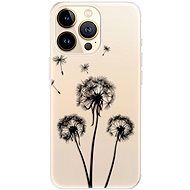 iSaprio Three Dandelions - black for iPhone 13 Pro - Phone Cover