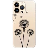 iSaprio Three Dandelions - black for iPhone 13 Pro Max - Phone Cover