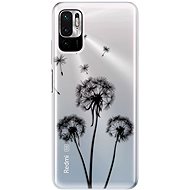 iSaprio Three Dandelions - black for Xiaomi Redmi Note 10 5G - Phone Cover