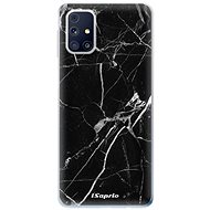 iSaprio Black Marble for Samsung Galaxy M31s - Phone Cover