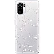 iSaprio Fancy - white for Xiaomi Redmi Note 10 / Note 10S - Phone Cover