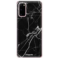 iSaprio Black Marble for Samsung Galaxy S20 - Phone Cover