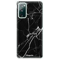 iSaprio Black Marble for Samsung Galaxy S20 FE - Phone Cover
