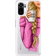 iSaprio My Coffe and Blond Girl for Xiaomi Redmi Note 10 / Note 10S - Phone Cover