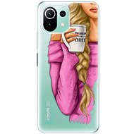 iSaprio My Coffe and Blond Girl for Xiaomi Mi 11 Lite - Phone Cover