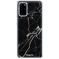 iSaprio Black Marble for Samsung Galaxy S20+ - Phone Cover