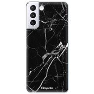 iSaprio Black Marble for Samsung Galaxy S21+ - Phone Cover