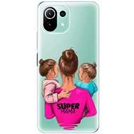 iSaprio Super Mama - Two Girls for Xiaomi Mi 11 Lite - Phone Cover