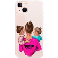 iSaprio Super Mama - Two Girls for iPhone 13 - Phone Cover