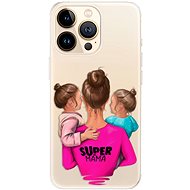 iSaprio Super Mama - Two Girls for iPhone 13 Pro - Phone Cover