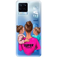 iSaprio Super Mama - Two Girls for Realme 8/8 Pro - Phone Cover