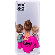 iSaprio Super Mama - Two Boys for Samsung Galaxy A22 5G - Phone Cover