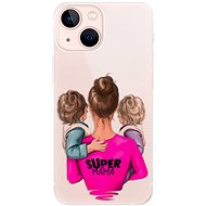 iSaprio Super Mama - Two Boys for iPhone 13 mini - Phone Cover