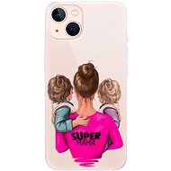 iSaprio Super Mama - Two Boys for iPhone 13 - Phone Cover
